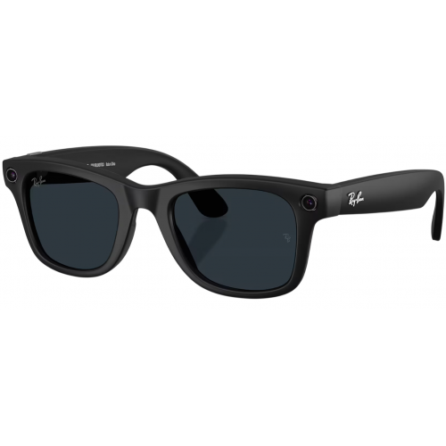 Умные очки Ray-Ban Meta* Wayfarer Gen 2 Matte Black, Фотохромные линзы Clear to Grey Transitions (RW4012), размер L
